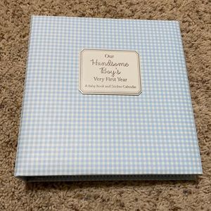 Hallmark | Other | Brand New Hallmark Baby Boy Very First Year Keepsake  Book And Sticker Calendar | Poshmark